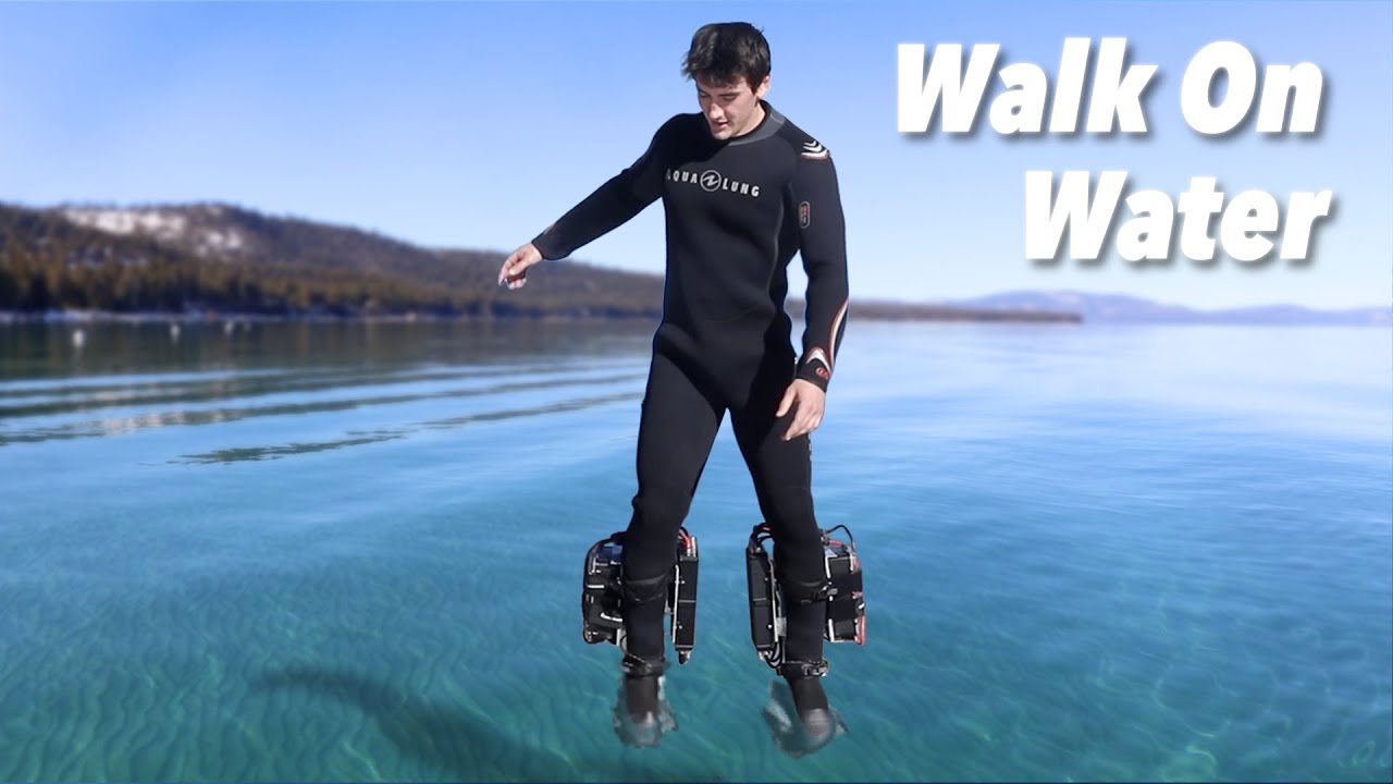 Walking on water video